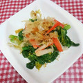 めみたん☆'s cooksnap of when they made 青菜とかまぼこの柚子胡椒ポン酢和え.