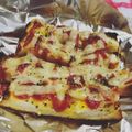 strife's cooksnap of when they made ■パンの耳■ピザ簡単BBQ行楽おやつ昼夜.