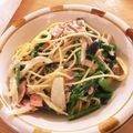 こっさん。's cooksnap of when they made 【アスパラとベーコンのクリームパスタ】♪.