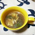 ﾁｲﾁｬﾝﾏﾏ's cooksnap of when they made キノコとじゃがいものスープ.