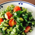 rinakos's cooksnap of when they made やみつき★アボカドとパクチーのサラダ.