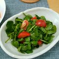 さくらスキップ's cooksnap of when they made クレソンの胡麻和えサラダ風.