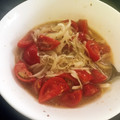 egoismo's cooksnap of when they made さっぱり!トマトと玉ねぎのマリネサラダ.