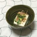 おはなすき's cooksnap of when they made しらす一口冷奴.