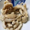 トラととら's cooksnap of when they made 簡単！鶏皮のポン酢あえ.