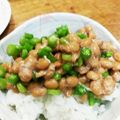 トレンディング's cooksnap of when they made 春の限定納豆　みょうがたけ入り.