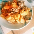 メープルおかん's cooksnap of when they made 豚肉と卵の中華炒め♡.