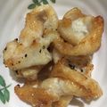 わたるんママ's cooksnap of when they made 簡単おつまみ！安くてうまい鶏皮カリカリ焼.