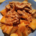 まままーがれっと's cooksnap of when they made 筍と挽き肉とｷﾑﾁの甘辛炒め.