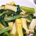 らむねまん7's cooksnap of when they made たけのこと小松菜の炒め物～バター風味～.
