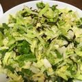 めぐもちゃん☆'s cooksnap of when they made キャベツとしその塩昆布あえ.