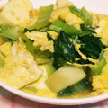 りんごぉぉぉ's cooksnap of when they made 簡単節約☆豆腐とほうれん草の卵とじ.