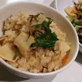 3yuma2's cooksnap of when they made タケノコご飯炊飯器.