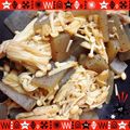 Emiii28's cooksnap of when they made ウエスト締-食物繊維-コンニャク-エノキ.