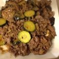 caddis12's cooksnap of when they made ご飯が進む★★牛こまとなすの味噌炒め.