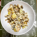 クックXOJCZP☆'s cooksnap of when they made 【しめじ】とりマヨ炒め【じゃがいも】.