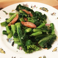 Ｎ里織's cooksnap of when they made 菜の花とウィンナーのバターしょうゆ炒め.