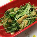 ららふぇんりる's cooksnap of when they made 【超簡単】水菜とお揚げのあったかお浸し.