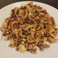 ゆ88's cooksnap of when they made ひき肉ともやしのたまご炒め.