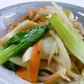 るなまりー's cooksnap of when they made ★青梗菜･もやしの生姜風味ｵｲﾏﾖ炒め★.