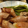 ♪ごんた's cooksnap of when they made 簡単節約!野菜の豚肉巻き.