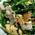 ピニヨ's cooksnap of when they made 簡単♪小松菜トマトの玉子中華炒め.