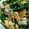 ピニヨ's cooksnap of when they made 簡単♪小松菜トマトの玉子中華炒め.