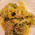 assssami's cooksnap of when they made 野菜モリモリ♡茸とレタスのホットサラダ.