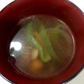 スイジョウ's cooksnap of when they made 簡単 炒め玉ねぎ 人参ピーマンの スープ.