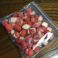 ☆こまっと☆'s cooksnap of when they made フローズンストロベリー★苺の冷凍保存.