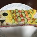 sougomania's cooksnap of when they made 簡単！ちらし寿司☆こいのぼりバージョン.