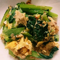 YOSHIMI⭐'s cooksnap of when they made ✩小松菜とツナの卵炒め✩.