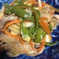 ちゃぎー's cooksnap of when they made 安い食材で！豚こま肉の青椒肉絲風.
