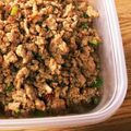 明日も晴れ's cooksnap of when they made 台湾ミンチ.