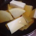 ちゃぎー's cooksnap of when they made 豆腐と筍と舞茸のすまし汁.