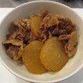 dann_ultra's cooksnap of when they made 焼き大根と豚バラ肉の煮物.