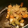 chou*'s cooksnap of when they made 意外とおいしい♪古漬け白菜の炒め煮.