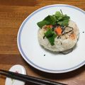 おはなすき's cooksnap of when they made トースター焼きおにぎり～鮭フレ×塩昆布.