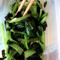 キロリン's cooksnap of when they made ヘルシー！小松菜の海苔おひたし.