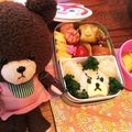 はる★そら's cooksnap of when they made キャラ弁　ジャッキー.
