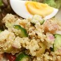 yyyyyyyyyy's cooksnap of when they made 押し麦とキヌアのアンチョビドレサラダ.