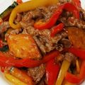 kimimaruo's cooksnap of when they made 牛肉とかぼちゃのコチュジャン炒め.