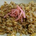 ＠るか＠'s cooksnap of when they made にん○くや風☆にんにく甘辛チャーハン.