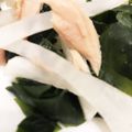 ハハハハハ's cooksnap of when they made 大根とワカメの和風シーチキンサラダ.