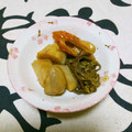 ﾁｲﾁｬﾝﾏﾏ's cooksnap of when they made ぜんまいと油揚げと里芋の煮物.