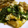 maruru-nn's cooksnap of when they made 春菊と卵の簡単炒め.