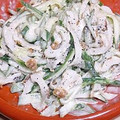 みゃじま's cooksnap of when they made きゅうりとちくわの味噌マヨチーズ和え.