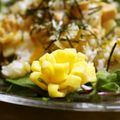 maruru-nn's cooksnap of when they made お弁当に薄焼き卵のお花❤.