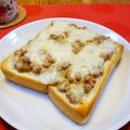 アイリッシュショコラ's cooksnap of when they made 美味しい！納豆チーズベーコントースト！.