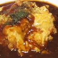 うだめ's cooksnap of when they made 特製デミグラス♪2色のとろとろオムライス.